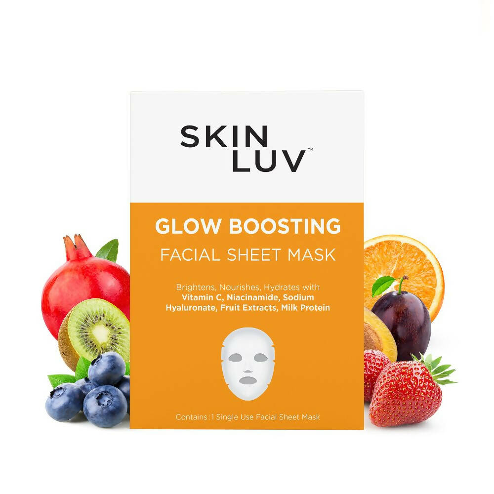 SkinLuv Glow Boosting Facial Sheet Mask - Mytrendzcart