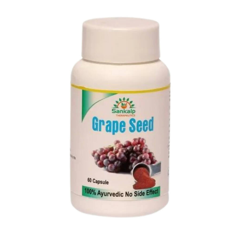 Sankalp Ayurvedic Grape Seed Capsules - Mytrendzcart