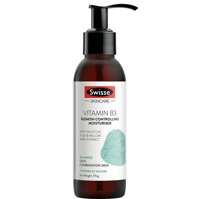 Swisse Skincare Vit B3 Blemish Moisturiser With Green Tea & Willow Bark Extract - Mytrendzcart