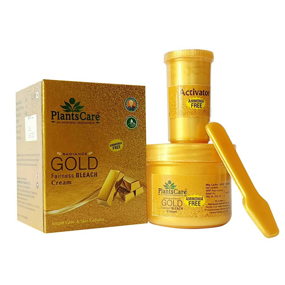 Plants Care Radiance Gold Bleach Cream - Mytrendzcart