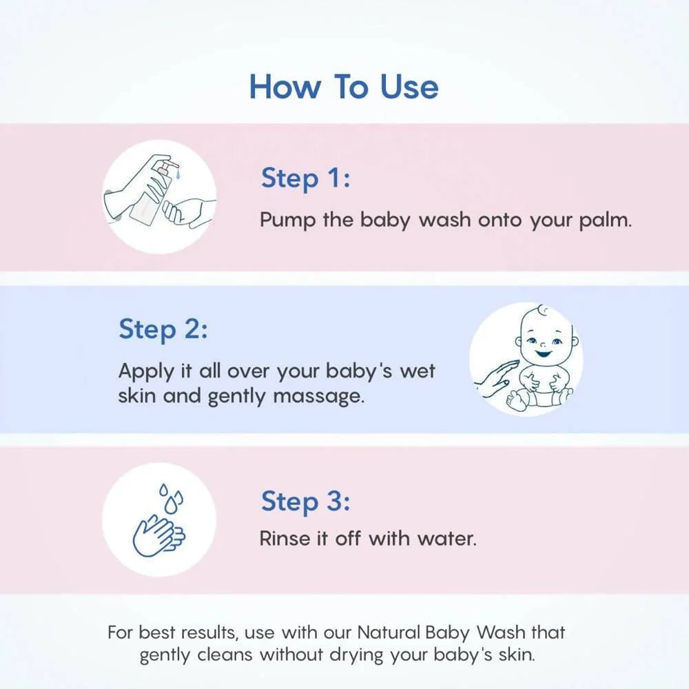 The Moms Co Natural Baby Wash -100 ml Mytrendzcart