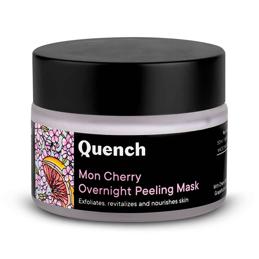 Quench Botanics Mon Cherry Overnight Peeling Mask - Korean Skincare - Mytrendzcart