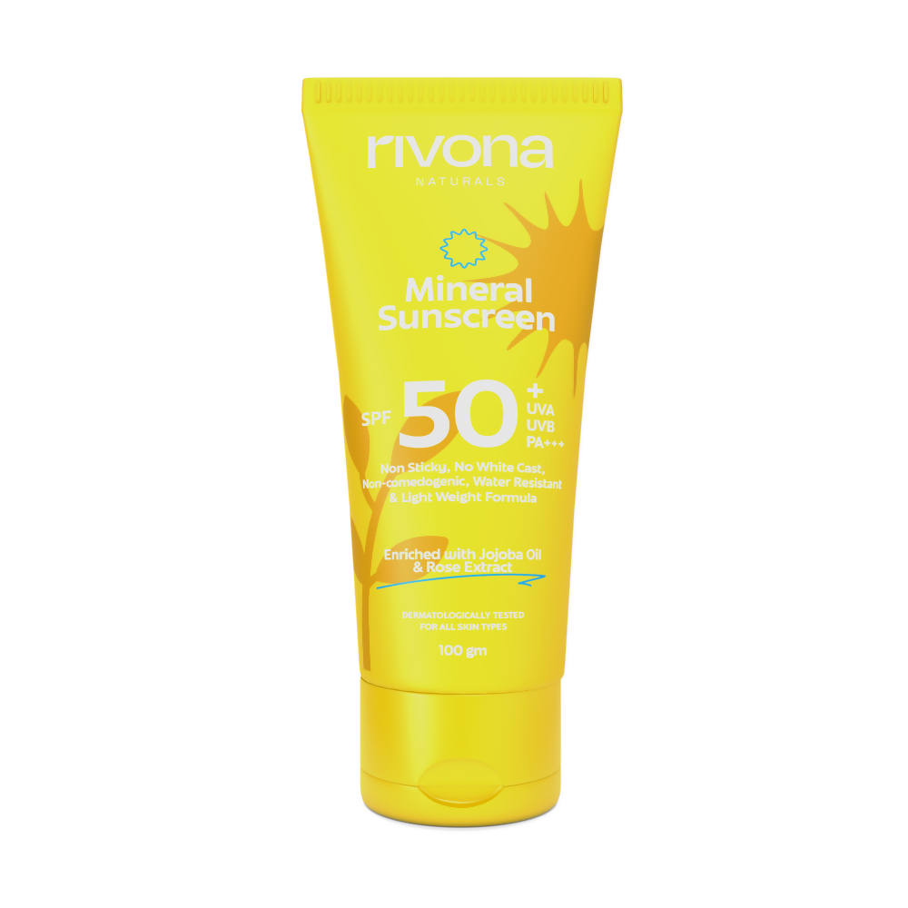 Rivona Naturals Mineral Sunscreen with Spf 50 - Mytrendzcart