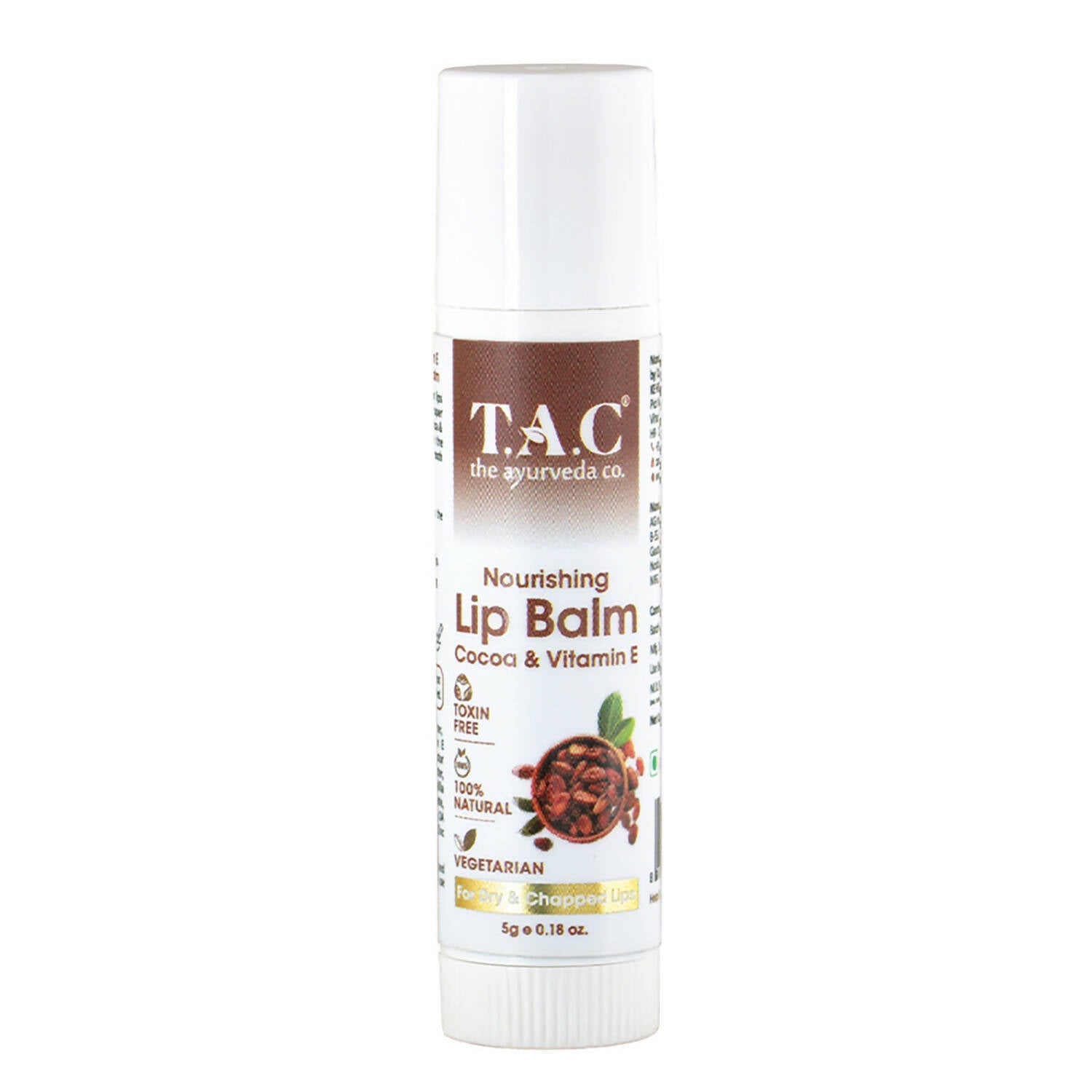 TAC - The Ayurveda Co. Cocoa & Vitamin C Lip Balm - Mytrendzcart