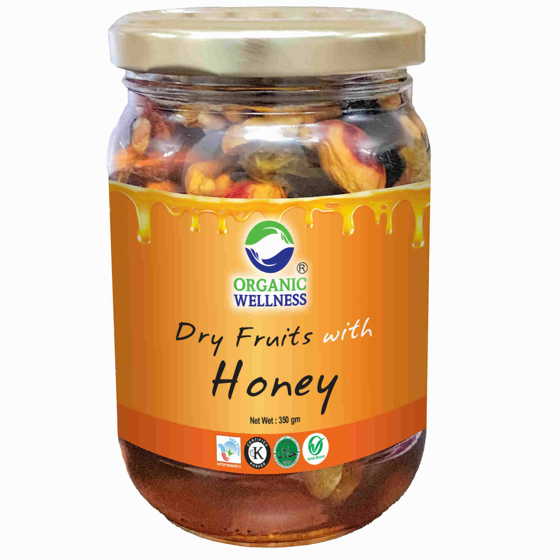 Organic Wellness Dry Fruits with Honey - Mytrendzcart