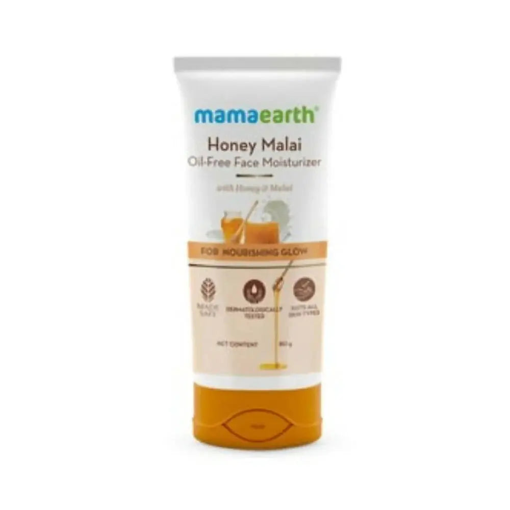 Mamaearth Honey Malai Oil-Free Face Moisturizer -80 gm - Mytrendzcart