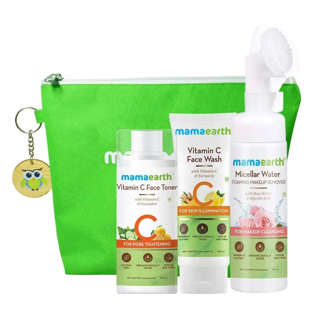 Mamaearth Natural Cleanse & Tone Kit - Mytrendzcart