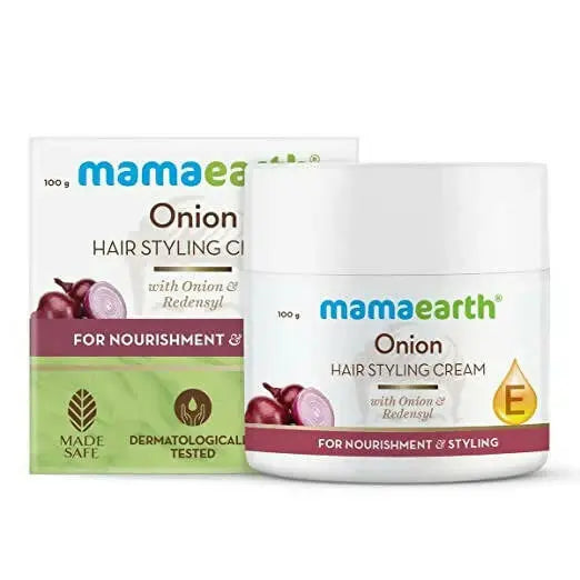 Mamaearth Onion Hair Styling Cream for Men -100 gm - Mytrendzcart