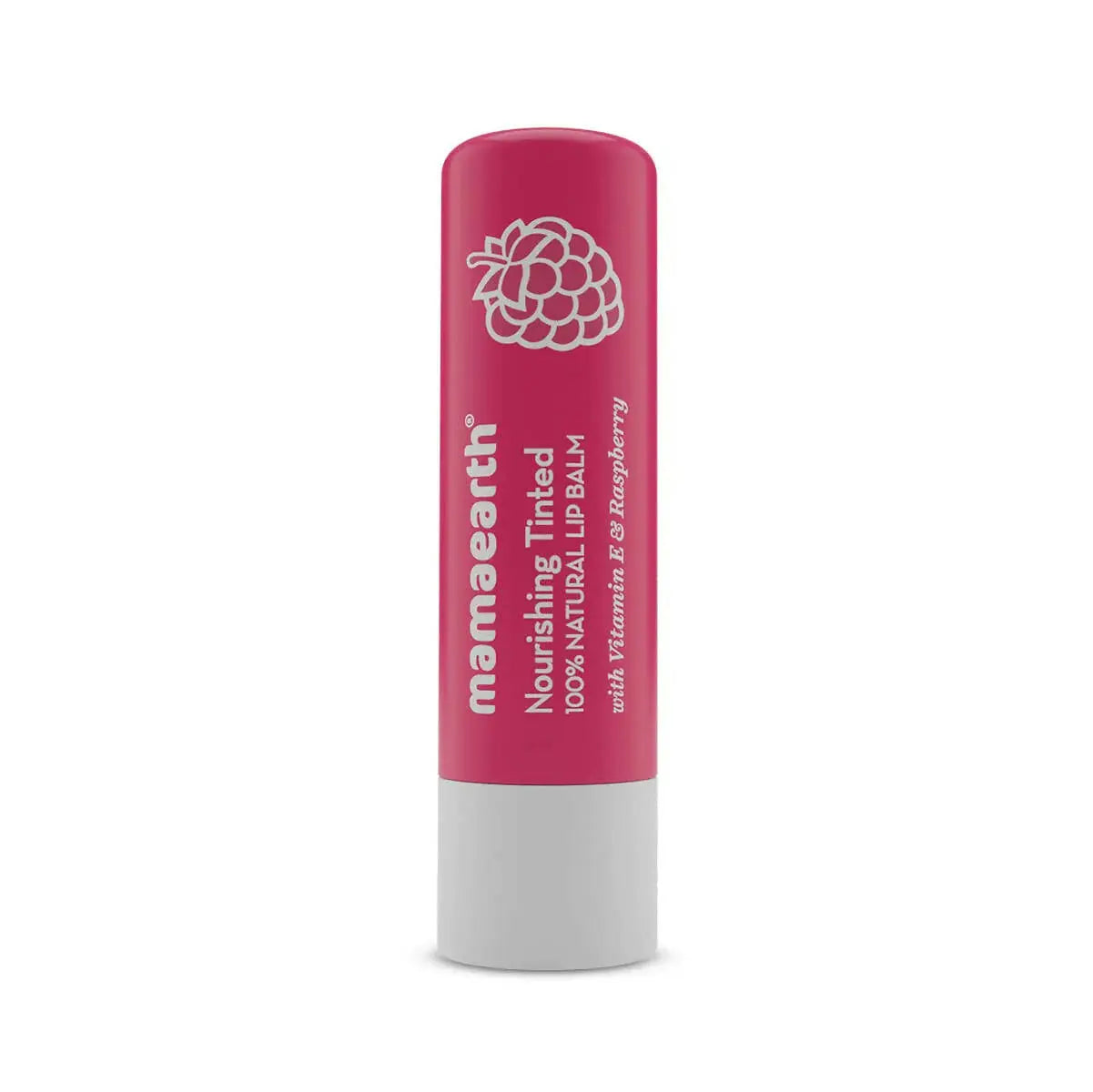 Mamaearth Vitamin E and Raspberry Tinted 100% Natural Lip Balm -4 gm - Mytrendzcart