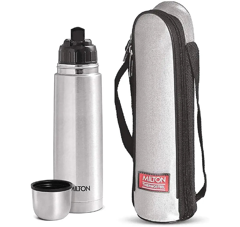 Milton Steel Hot & Cold Bottle, 1000 ml - Mytrendzcart