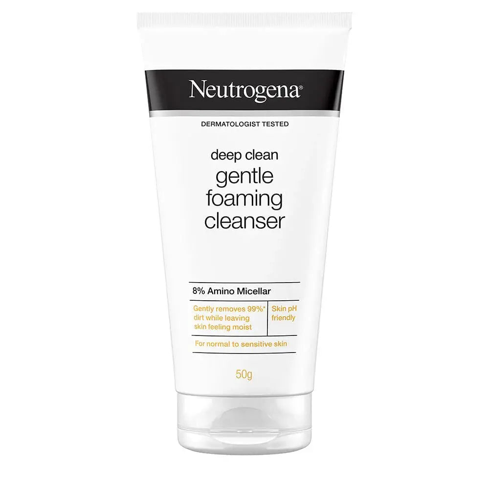 Neutrogena Deep Clean Foaming Cleanser -50 gm - Mytrendzcart