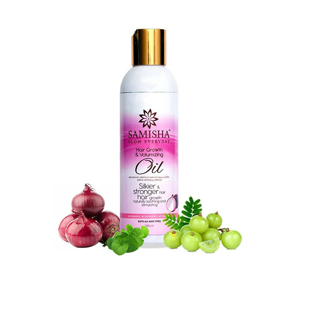 Samisha Organic Red Onion Hair Oil - Mytrendzcart