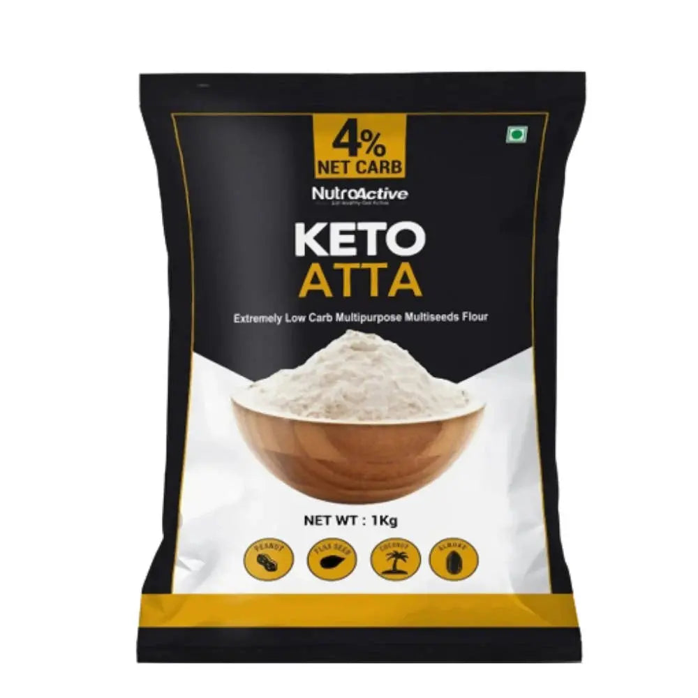 NutroActive Keto Atta -500 gm - Mytrendzcart