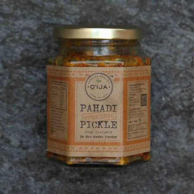 O'Ija Pahadi Turmeric Rhizome Pickle - Mytrendzcart