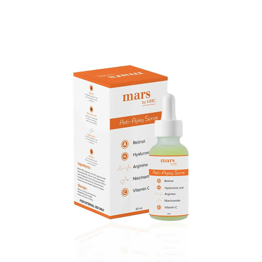 Mars By GHC 1% Retinol Anti Aging Face Serum For Beginners - Mytrendzcart