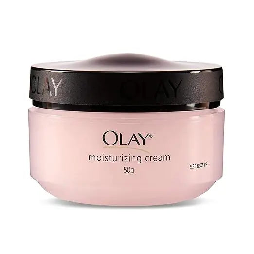 Olay Moisturising Cream | Hydrates and Locks in Moisture | Light Weight and Non Greasy | Normal, Oily, Dry & Combination Skin l 50g - Mytrendzcart