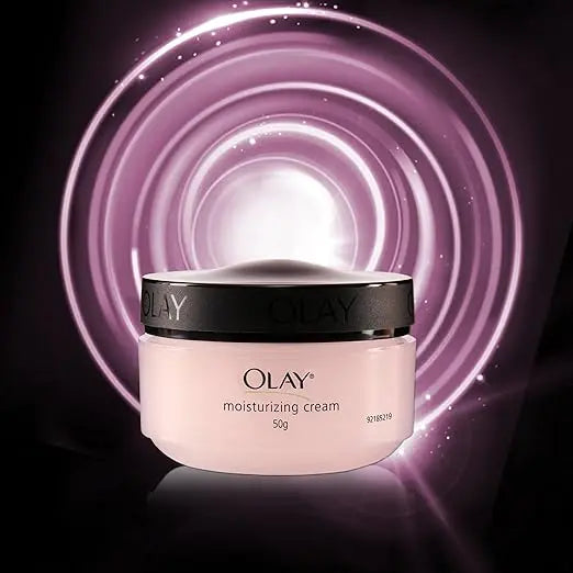 Olay Moisturising Cream | Hydrates and Locks in Moisture | Light Weight and Non Greasy | Normal, Oily, Dry & Combination Skin l 50g - Mytrendzcart