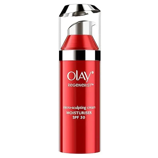 Olay Regenerist Micosculpting Day Cream with SPF 30 | Hydrated, Plump, Bouncy Skin | With Hyaluronic Acid, Niacinamide and Peptides | Normal, Oily, Dry, Combination Skin | 50g - Mytrendzcart
