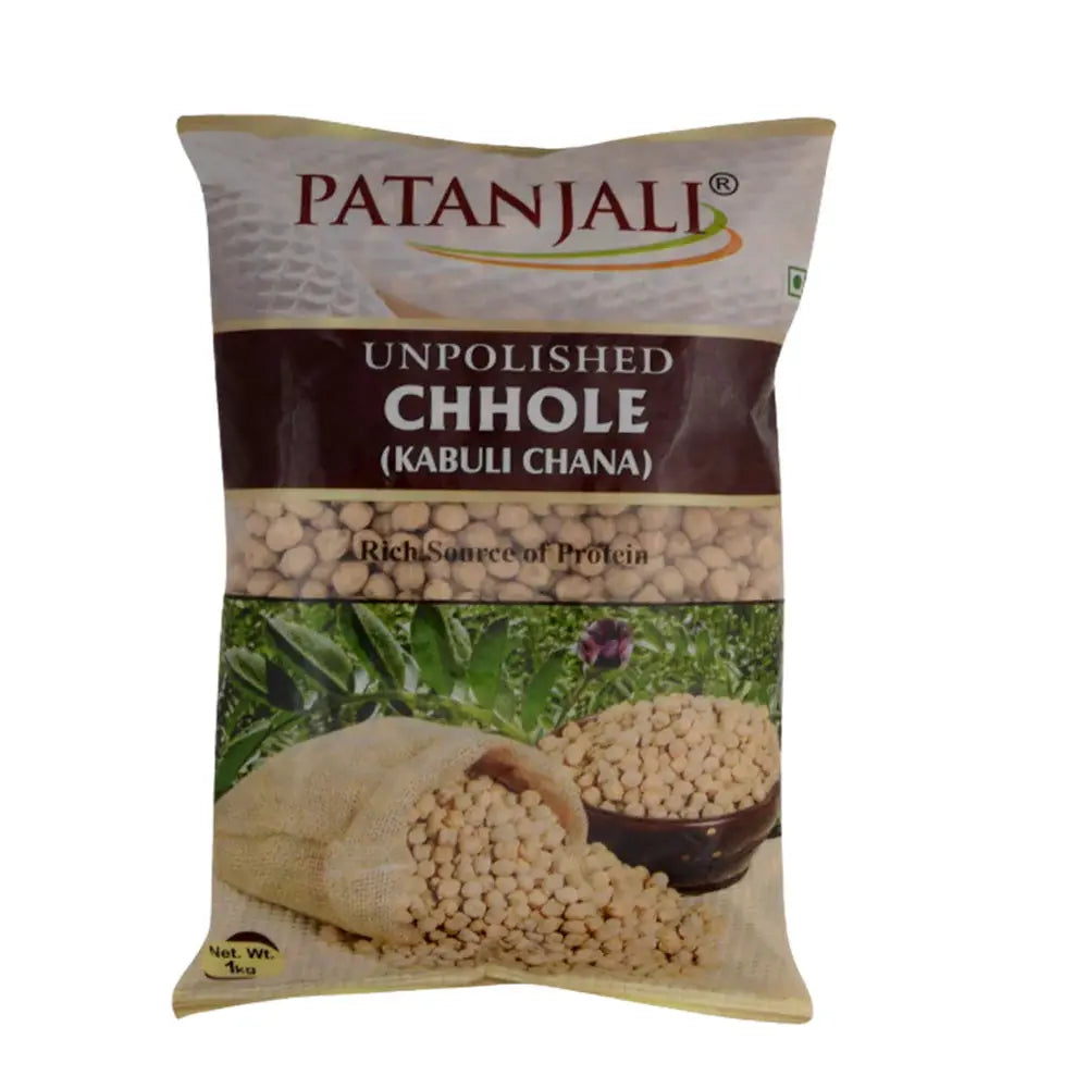 Patanjali Unpolished Chhole (Kabuli Chana) - Mytrendzcart