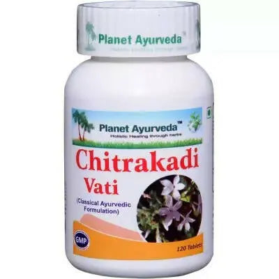 Planet Ayurveda Chitrakadi Vati - Mytrendzcart