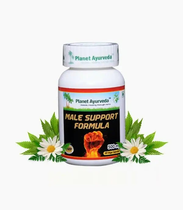 Planet Ayurveda Male Support Formula Capsules - Mytrendzcart