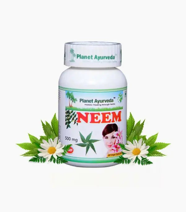Planet Ayurveda Neem Capsules - Mytrendzcart