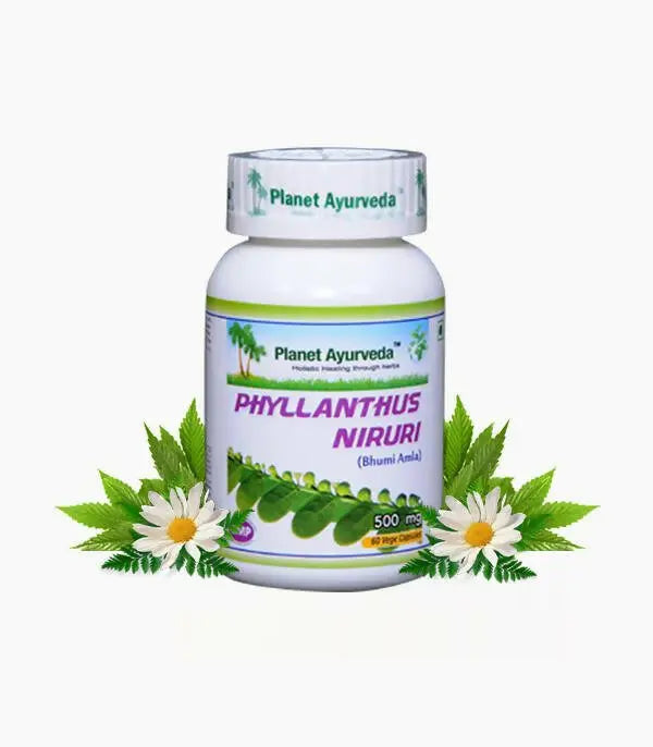 Planet Ayurveda Phyllanthus Niruri Capsules - Mytrendzcart