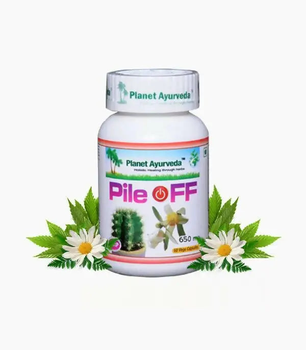 Planet Ayurveda Pile Off Capsules - Mytrendzcart