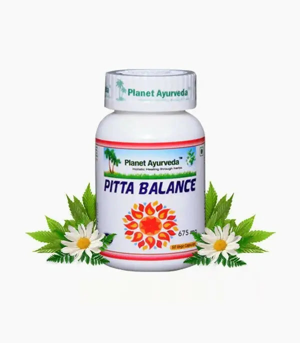 Planet Ayurveda Pitta Balance Capsules - Mytrendzcart