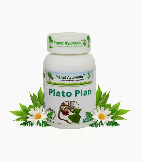 Planet Ayurveda Plato Plan Capsules - Mytrendzcart