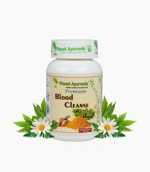 Planet Ayurveda Premium Blood Cleanse Capsules - Mytrendzcart