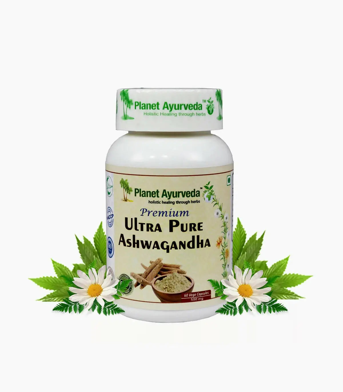 Planet Ayurveda Premium Ultra Pure Ashwagandha Capsules - Mytrendzcart