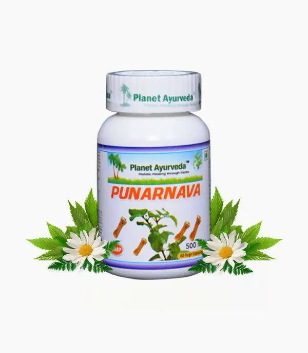 Planet Ayurveda Punarnava Capsules - Mytrendzcart