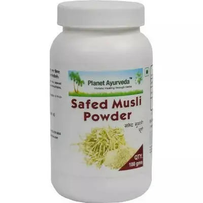 Planet Ayurveda Safed Musli Powder - Mytrendzcart