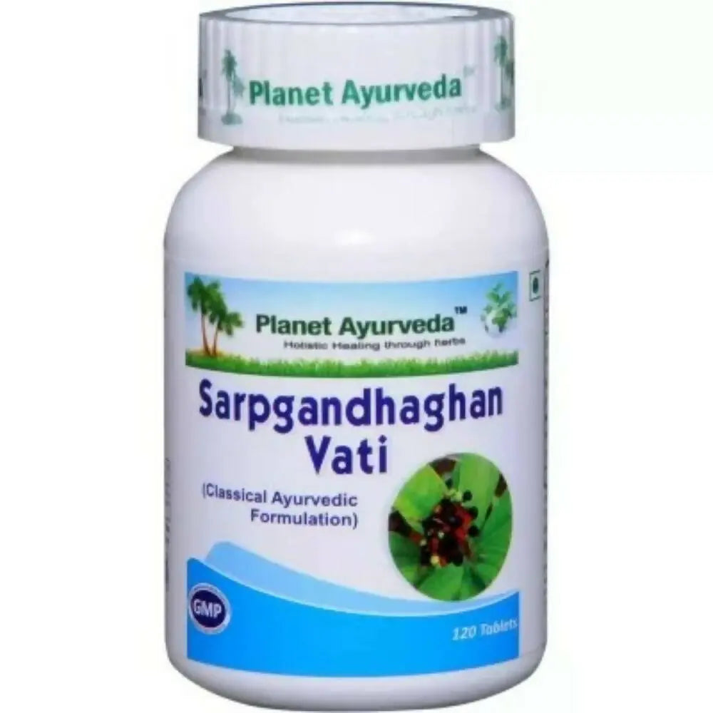 Planet Ayurveda Sarpgandhaghan Vati - Mytrendzcart