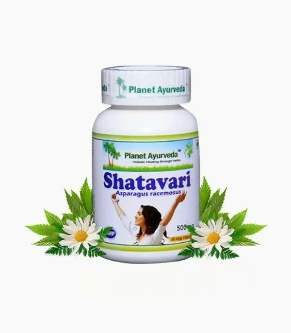 Planet Ayurveda Shatavari Capsules - Mytrendzcart