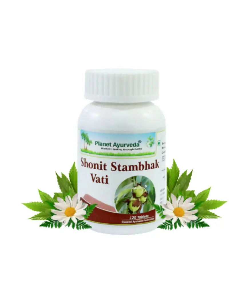 Planet Ayurveda Shonitstambhak Vati - Mytrendzcart