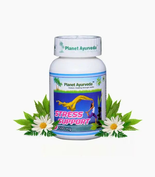 Planet Ayurveda Stress Support Capsules - Mytrendzcart