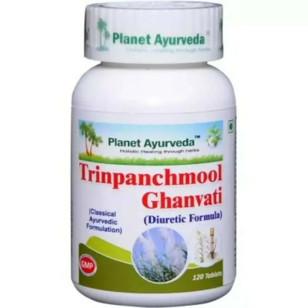 Planet Ayurveda Trinpanchmool Ghan Vati - Mytrendzcart