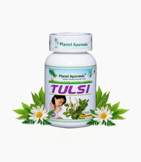 Planet Ayurveda Tulsi Capsules - Mytrendzcart