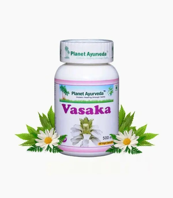 Planet Ayurveda Vasaka Capsules - Mytrendzcart