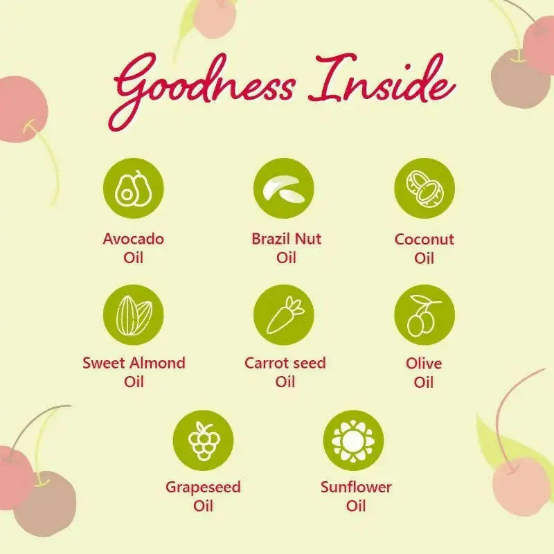 Plum Body Lovin Drivin Me Cherry Body Oil -200 ml - Mytrendzcart