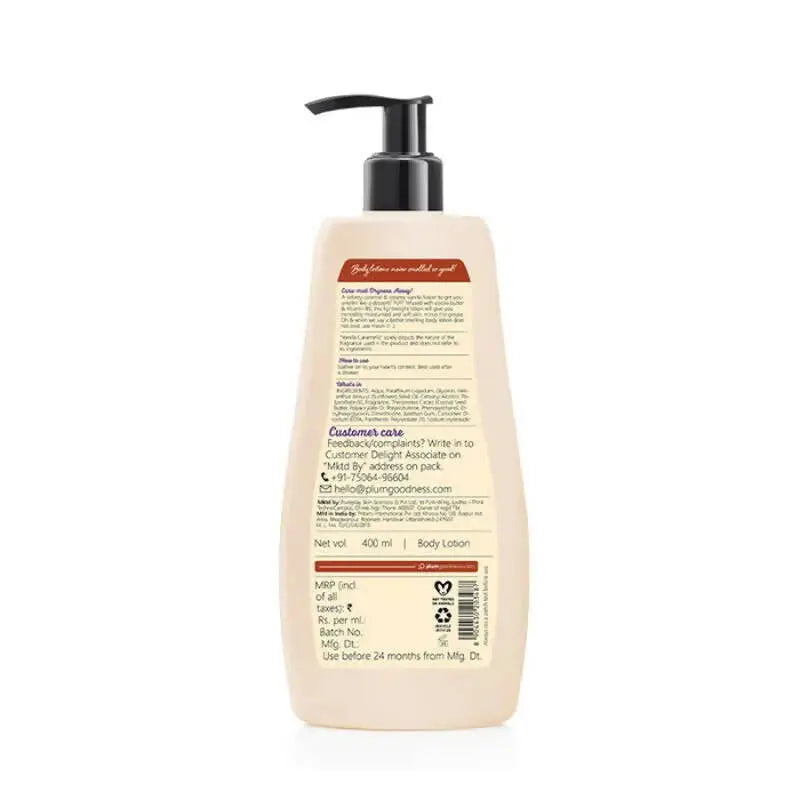 Plum BodyLovin Vanilla Caramello Body Lotion -240 ml - Mytrendzcart