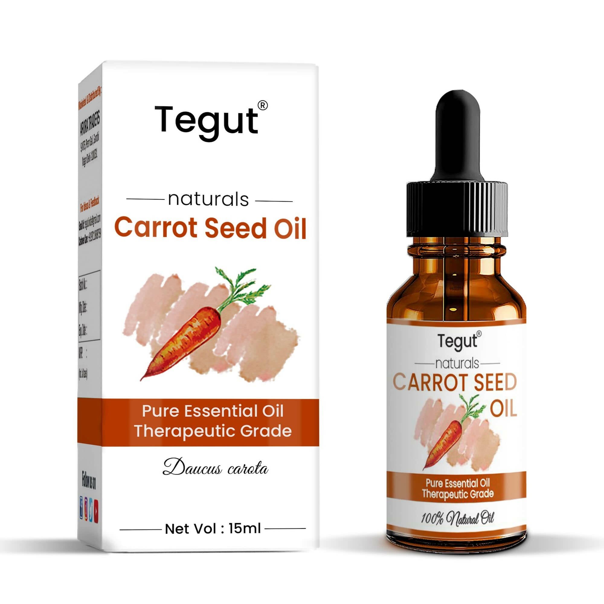 Tegut Carrot Seed Essential Oil - Mytrendzcart