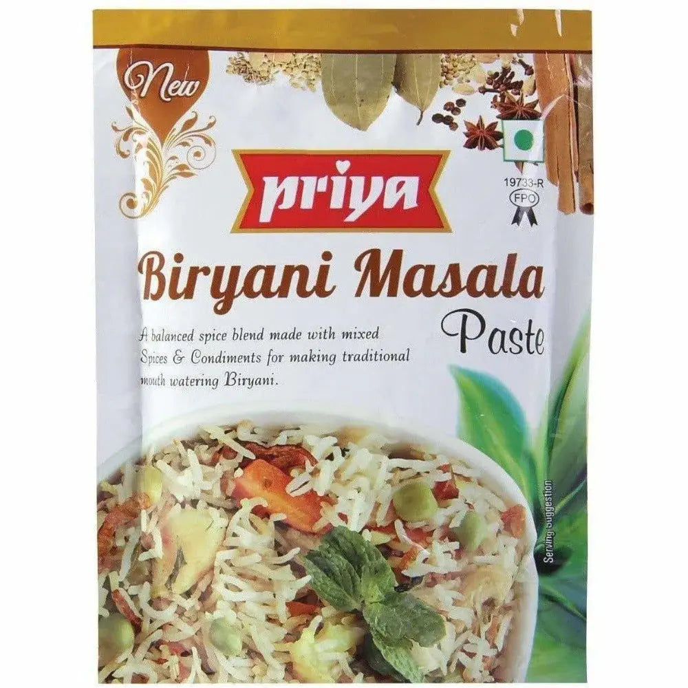 Priya Biryani Masala Paste -100 gm - Mytrendzcart