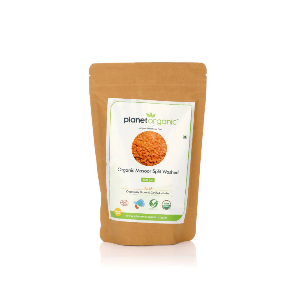 Planet Organic Masoor Split Dal (Skinless) - Mytrendzcart