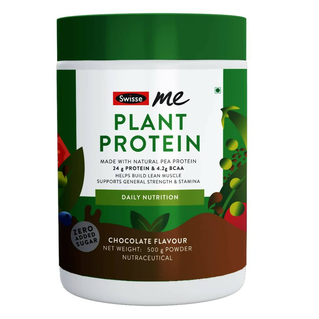 Swisseme Plant Protein Powder - Daily Nutrition For Men & Women - Mytrendzcart