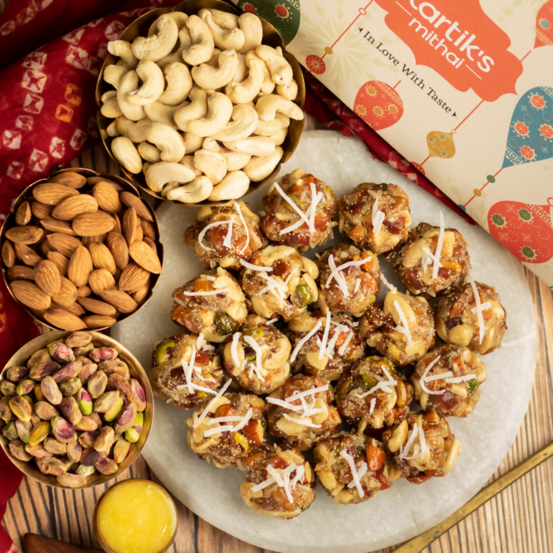 Kartik's Mithai Dry Fruit Laddu - Mytrendzcart