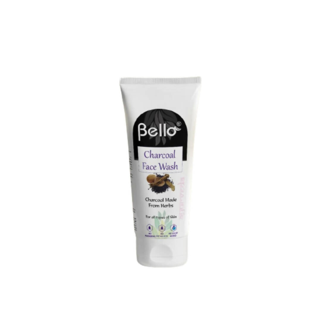 Bello Herbals Charcoal Face Wash - Mytrendzcart