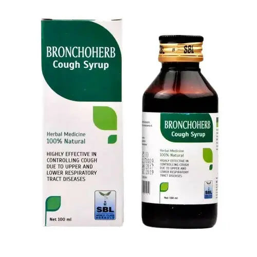 SBL Homeopathy Bronchoherb Cough Syrup - Mytrendzcart